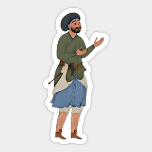 Persian miniature - Iran Sticker